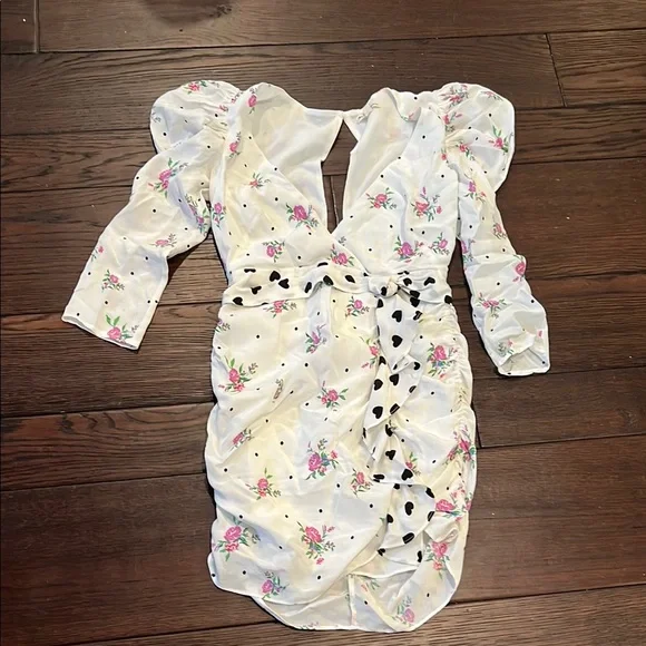 For love and lemons mini mabel puff sleeve dress - Picture 4 of 8